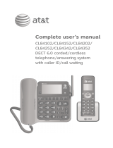 AT&T CL84252 User manual