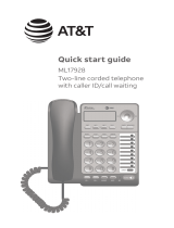 AT&T ML17928 Quick start guide