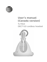 AT&T TL7910 User manual
