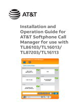 AT&T TL86103 Owner's manual