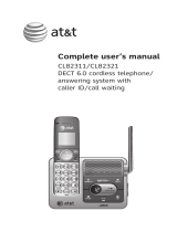 AT&T CL82321 User manual
