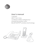 AT&T TL87203 User manual