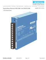 ZIEHL MS220K Operating instructions