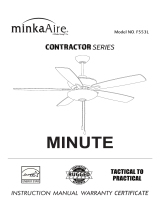 Minka-Aire F553L-ORB User manual