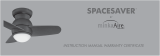 minkaAire SPACESAVER User manual