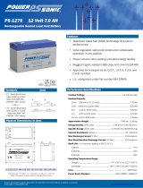 HILLS LIMITED PowerSonic 12V 7AMP Battery User manual