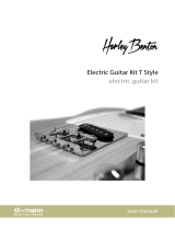 Harley Benton Electric Guitar Kit T-Style User manual