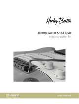 Harley Benton E-Gitarrenbausatz ST-Style User manual