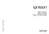 Igni­tion WAL-L710 Par W-DMX Owner's manual