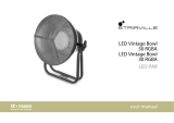 Stairville LED Vintage Bowl 30 RGBA User manual