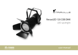 Stair­ville RevueLED 120 COB 3200K DMX Owner's manual