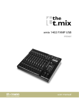 the t.mix xmix 1402 FXMP USB User manual
