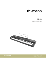 thomann DP-26 User manual