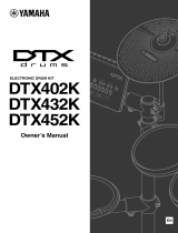 Yamaha DTX432K User manual