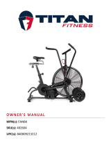 Titan Fitness Titan Fitness® Fan Bike User manual