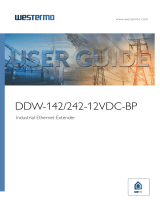 Westermo DDW-142-12VDC-BP User guide