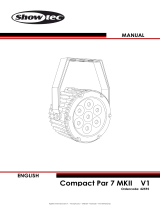 SHOWTEC compact par 7 MKII User manual