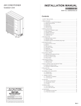 Fujitsu AOTG65LRLA Installation guide