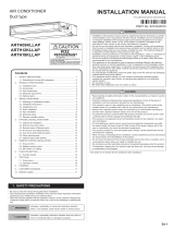 Fujitsu ARTH12KLLAP Installation guide