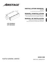 Fujitsu UTP-RU08AH Installation guide