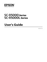 Epson SureColor SC-R5000 User guide