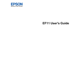 Epson EF11 User manual