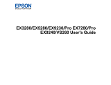 Epson Pro EX7280 User guide