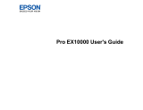 Epson Pro EX10000 User manual