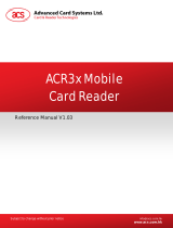 ACS ACR3x mobile Reference guide