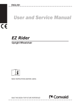 Convaid EZ Rider User manual
