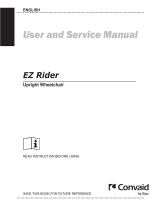 Convaid EZ Rider User manual
