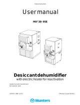 Munters MX2E Owner's manual