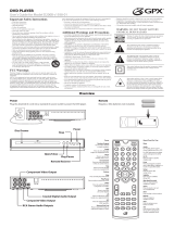 GPX D200B User manual