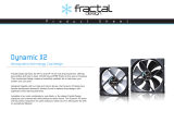 Fractal Design FD-FAN-DYN-X2-GP12-BK User guide