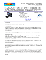 Sapphire Technology 11265-01-20G User manual