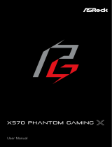 ASROCK X570 Phantom Gaming X User manual