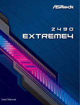 ASROCK Z490 Extreme4 User manual