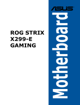 Asus ROG Strix X299-E Gaming User manual