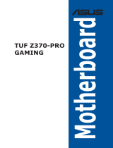Asus TUF Z370-PRO GAMING User manual