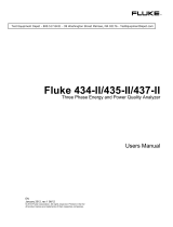 Fluke FLUKE-434-II User manual