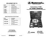 MasterCool 71550  User guide