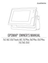 Garmin GPS Map 7x3 User manual