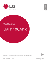 LG LM LM-K400AKR AT&T User guide