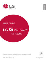 LG G-Pad LM-T600MS Metro PCS User manual