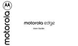 Motorola Edge User guide