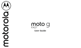 Motorola MOTO G Fast User manual
