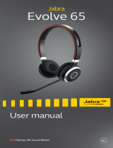 Jabra Evolve 65 MS Stereo User manual