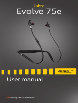 Jabra Evolve 75e UC User manual