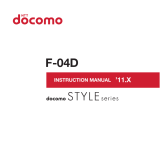 Fujitsu F-04D User manual