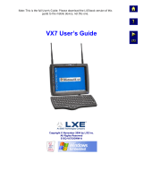 LXE VX7 User manual